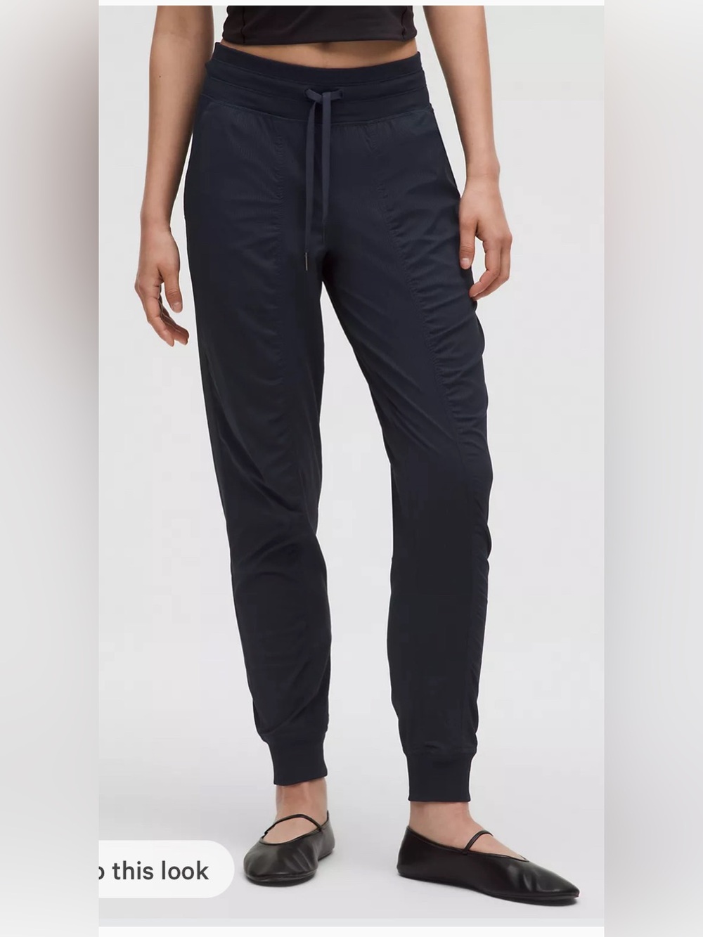 Lululemon Dance Studio Mid-Rise Joggers - navy blue